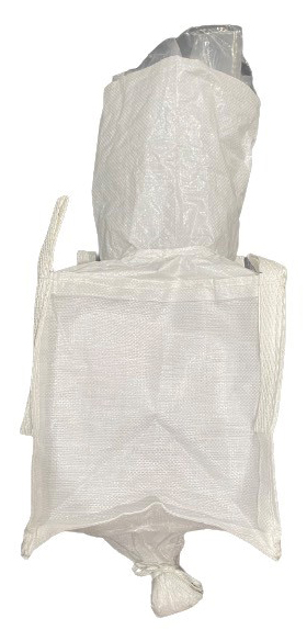 FIBC Bulk Bags with Liners Preassembled - Duffle Top Spout Bottom with Liner